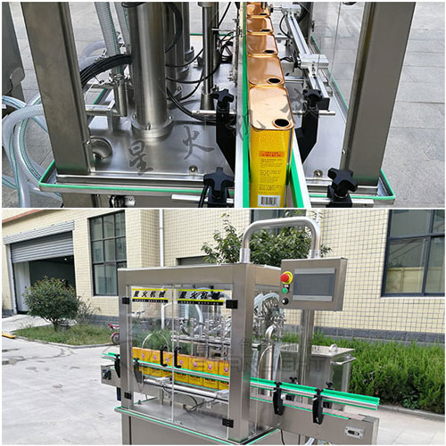 自動(dòng)化醬油醋灌裝機(jī)械流水線(xiàn)細(xì)節(jié)