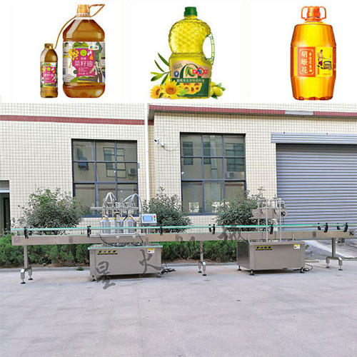 油脂灌裝生產(chǎn)線樣品圖