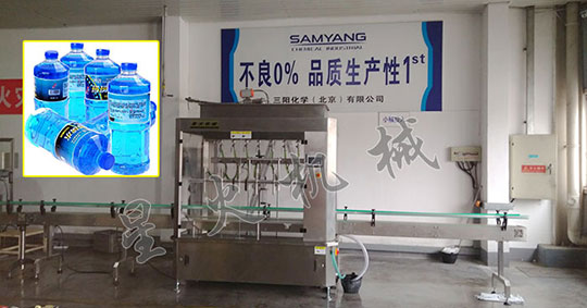 玻璃水自動灌裝機(jī)