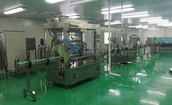 消毒噴劑灌裝生產(chǎn)線